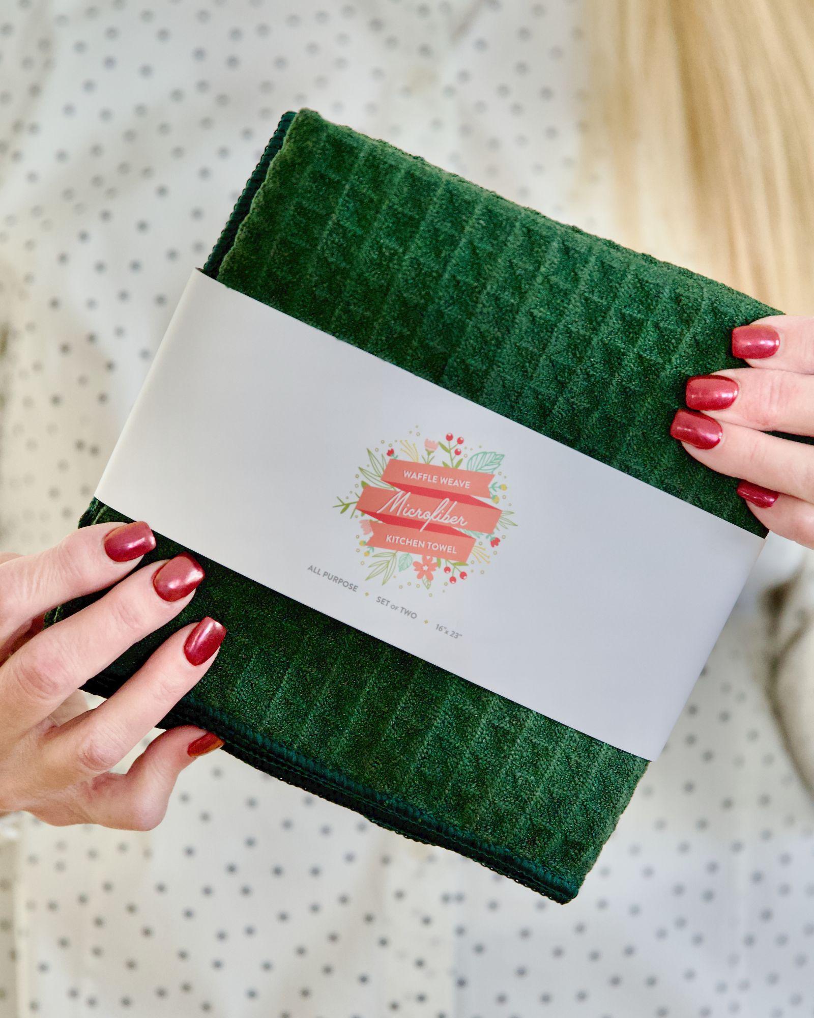 Microfiber Kitchen Towel · 2 Pack