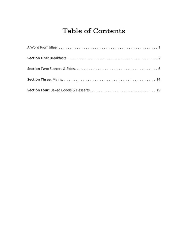 My Favorite Family Recipes eBook - By Jillee Shop